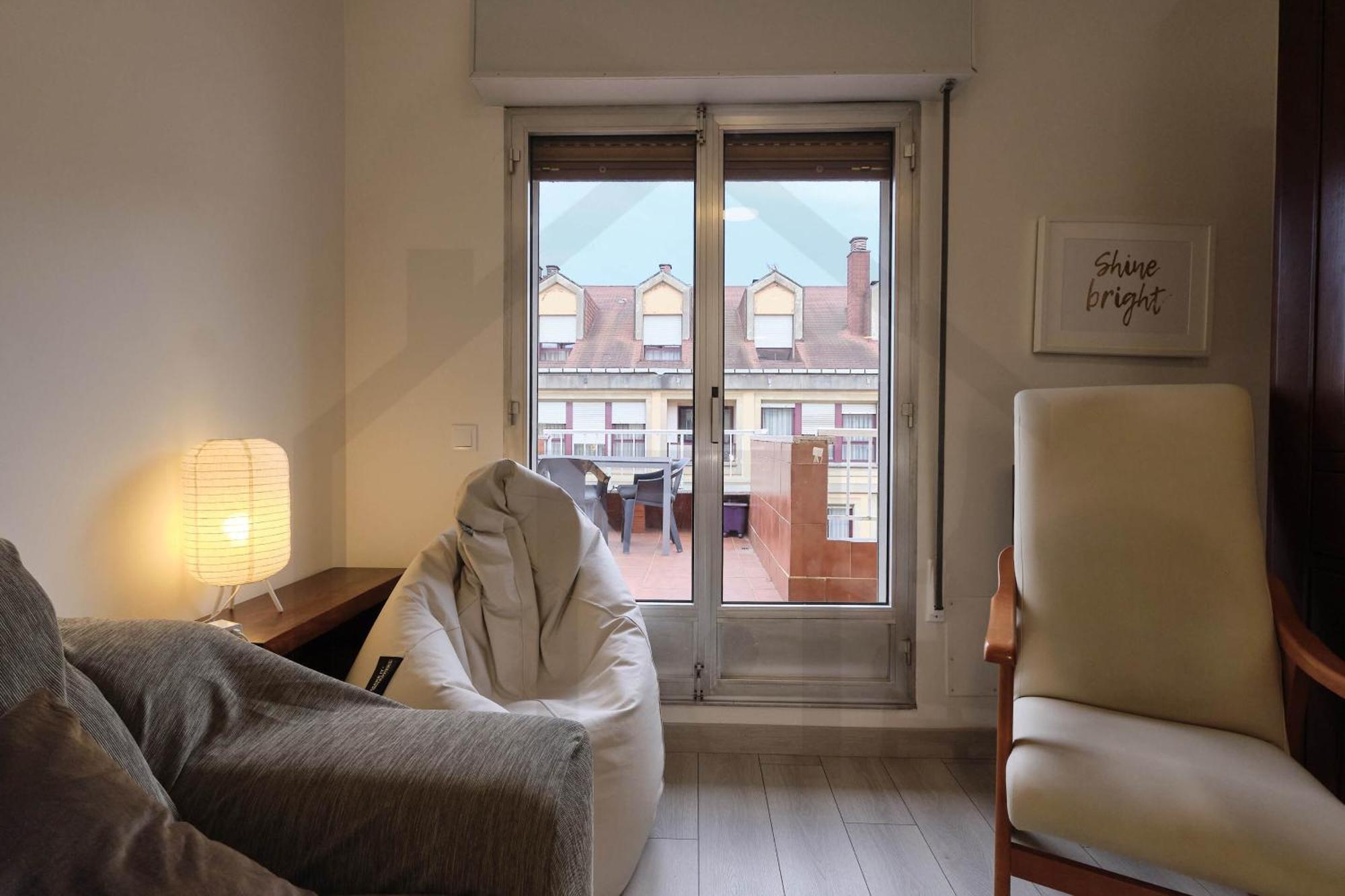 Atico Quintana I - Con Terraza, Vistas A La Ciudad, En El Centro, Con Wifi Y Garaje Apartment โอเบียโด ภายนอก รูปภาพ